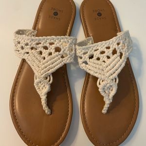 Shade and Shore sandals never worn outside.